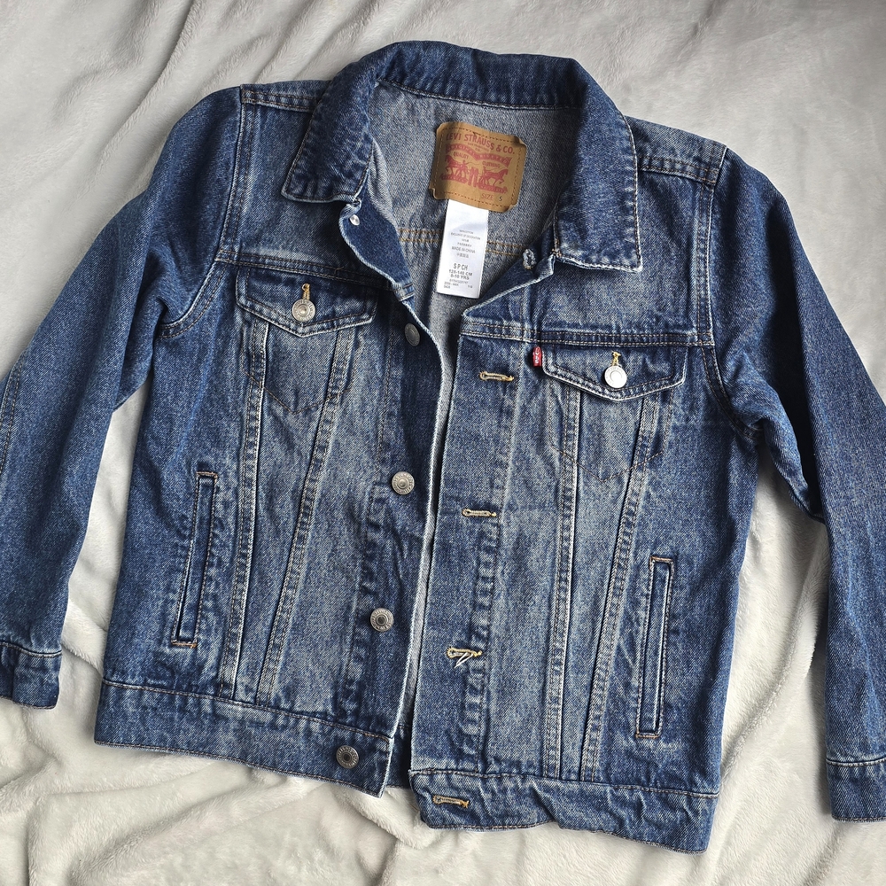Levi's Kids Or Womens Blue Denim Jacket